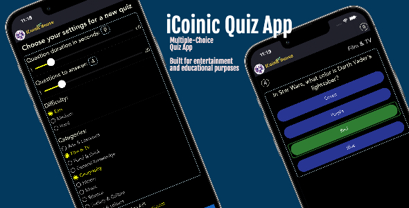 [Download] iCoinic Quiz App 