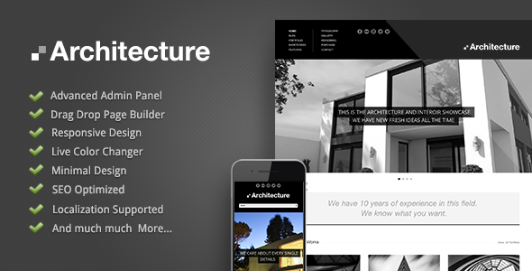 Download Architecture – WordPress Theme Nulled 