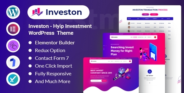 [Download] Investon – Hyip Investment WordPress Theme 