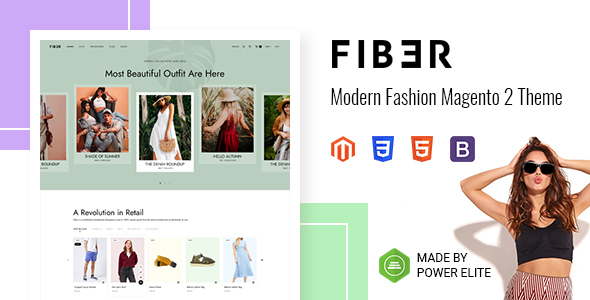 Nulled Fiber – Modern Fashion Store Magento 2 Theme free download