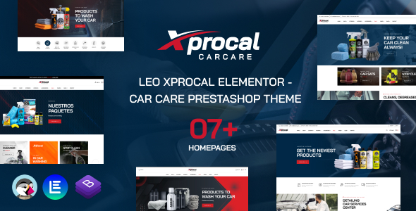 [Download] Leo Xprocal Elementor – Car Care Prestashop Theme 