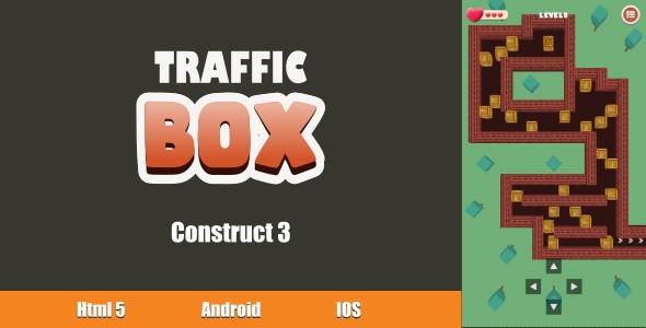 [Download] Traffic Box – HTML5 Game (Construct 3) 
