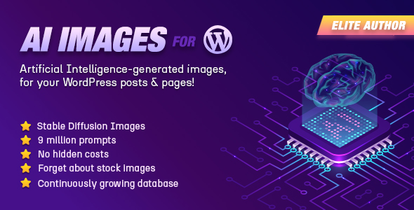 Nulled AI Images for WordPress – Use Artificial Intelligence generated images in your posts and pages free download