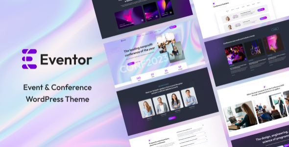 [Download] Eventor – Meetup Conference WordPress Landing Page 