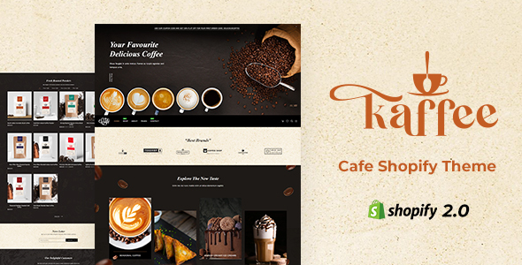 [Download] Kaffe – Coffee Shop Shopify Theme 