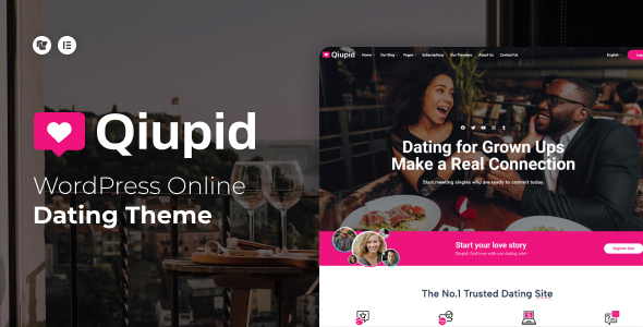 [Download] Qiupid – WordPress Dating Theme 