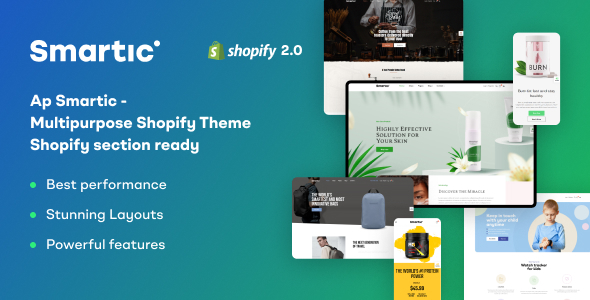 Nulled AP SMARTIC – Multipurpose Shopify Theme free download