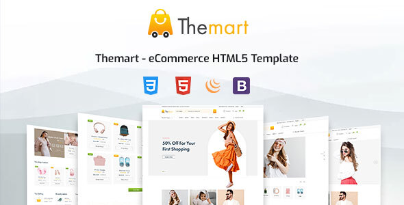 Nulled Themart – eCommerce HTML5 Template free download