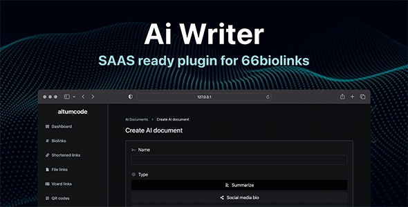 Nulled AI Writer – AI Content Generator & Writing Assistant free download