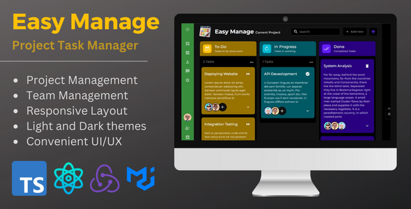 [Download] Easy Manage – Manage Your Project Easily 