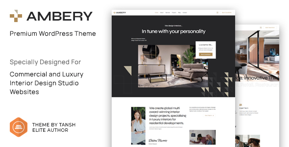 [Download] Ambery – Interior Design WordPress Theme 