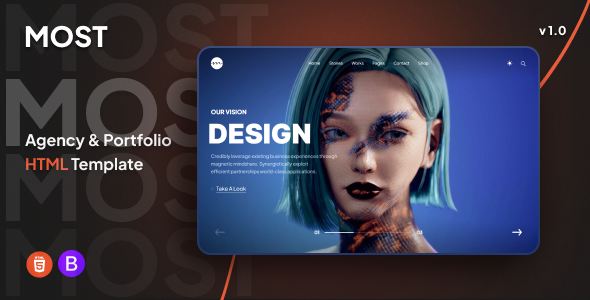Nulled Most- Creative Agency & Portfolio HTML Template free download