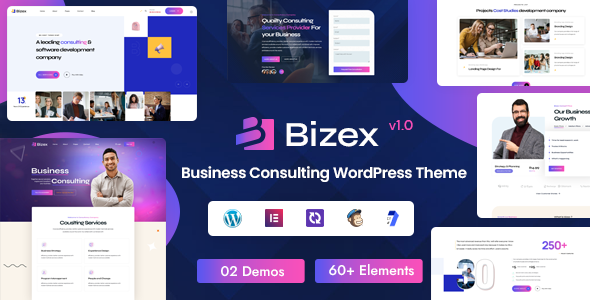 [Download] Bizex – Business Consulting WordPress Theme 