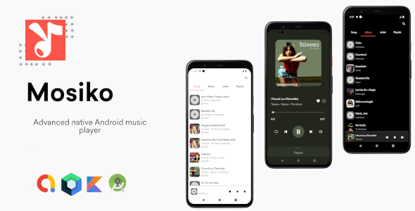 Nulled Mosiko – Advanced native Android music player free download