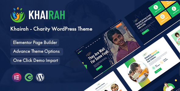 [Download] Khairah – Charity WordPress Theme 