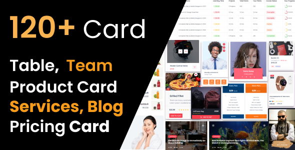 [Download] initCards – HTML product card, table, pricing card, services card, blog card, team multipurpose Show 