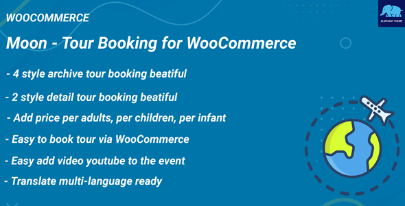 [Download] Moon – Tour Booking for WooCommerce 