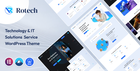 Nulled Rotech – Technology & IT Solutions WordPress Theme free download