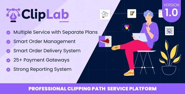 [Download] ClipLab – Professional Clipping Path Service Platform 