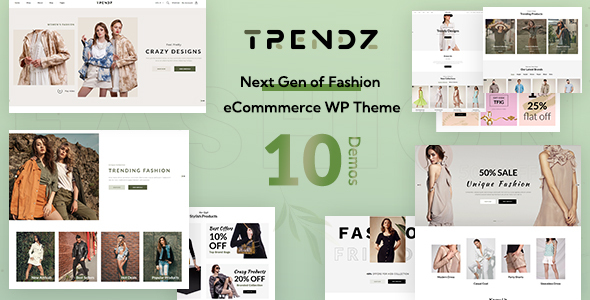 [Download] Trendz – Fashion Store eCommerce Theme 