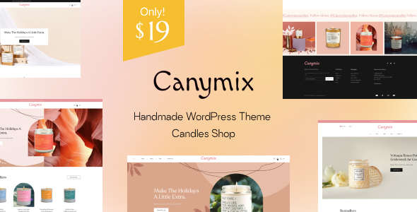 [Download] Canymix – Candle Handmade Shop WordPress WooCommerce Theme 