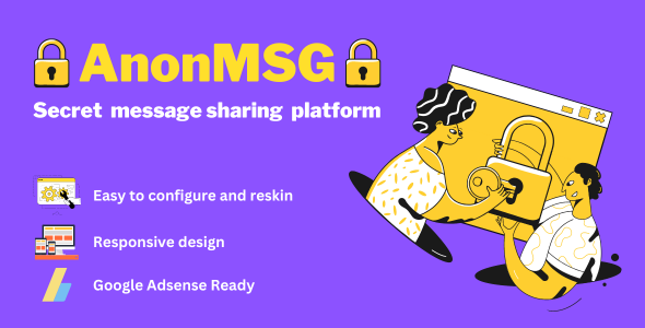 [Download] AnonMSG – A secret message sharing platform 