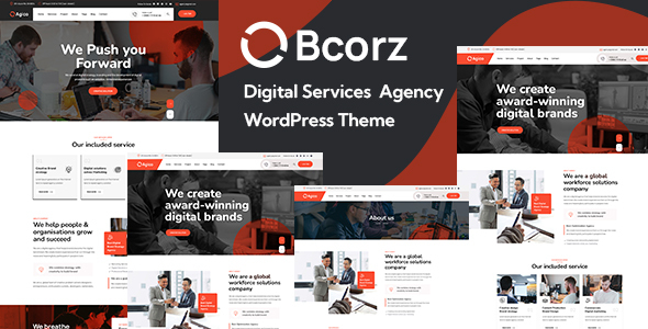 [Download] Bcorz – Digital Agency WordPress Theme 