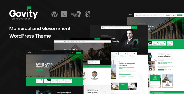 [Download] Govity – Municipal and Government WordPress Theme 