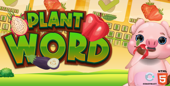 [Download] Word Plant – HTML5 Game – Construct 3 