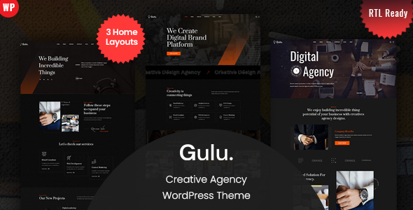 [Download] Gulu – Creative Agency WordPress Theme 