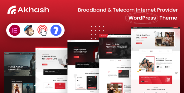 [Download] Akhash – Broadband & Internet Services  Provider WordPress Theme 