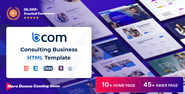 [Download] Bcom – Consulting Business HTML Template 
