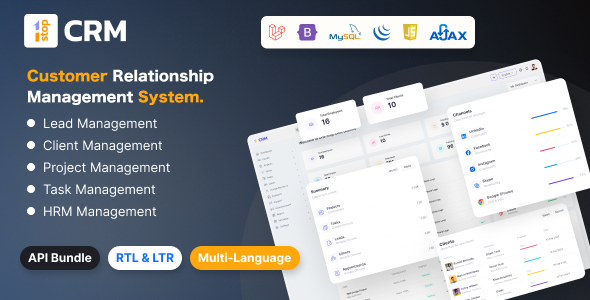 [Download] One Stop CRM – Customer Relation Management System 