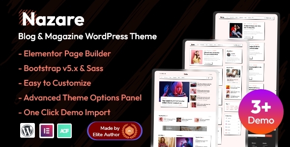 Nulled Nazare – Blog & Magazine WordPress Theme free download