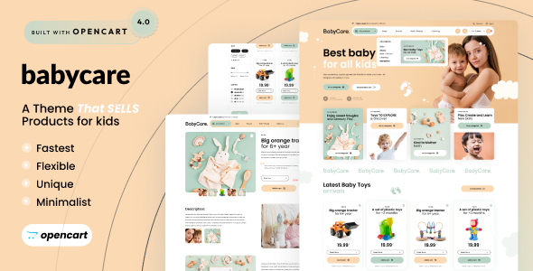 [Download] Babycare – Opencart 4 Baby Store Template 