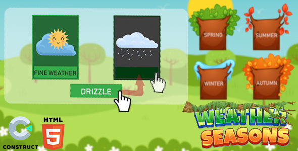 [Download] ﻿Weather Seasons – HTML5 Game – Construct 3 