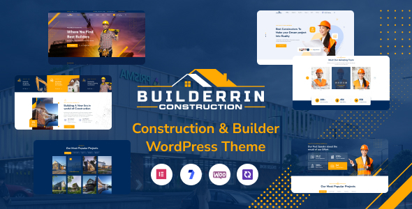 Nulled Builderrin – Construction Building free download