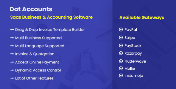 [Download] Dot Accounts – SaaS Business & Accounting Software 
