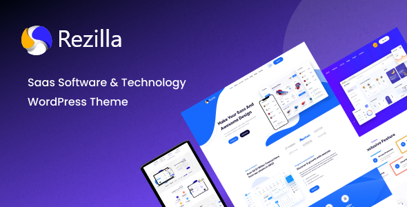 [Download] Rezilla – SaaS Software & Technology WordPress Theme 