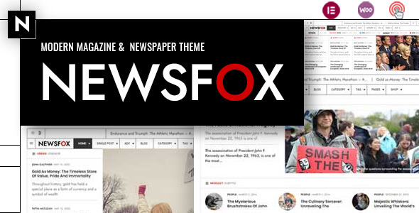 [Download] Newsfox –  Newspaper and Magazine WordPress Theme 