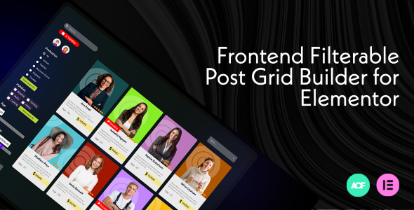 [Download] GridBuilder X – Frontend Filterable Elementor Post Grid Builder 