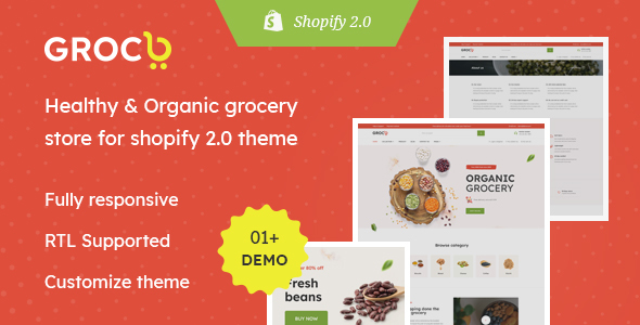 [Download] Groco – The Grocery & Supermarket Responsive Shopfiy Theme 