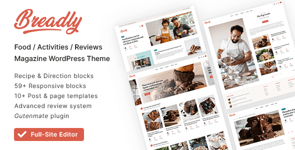 Nulled Breadly – Adsense Optimized Minimal Blog WordPress Block Theme with WooCommerce support free download