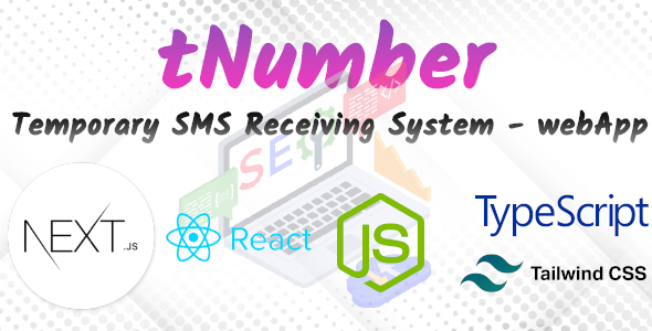 [Download] tNumber – Temp SMS Receiving System – [Next.js React Web Application] 