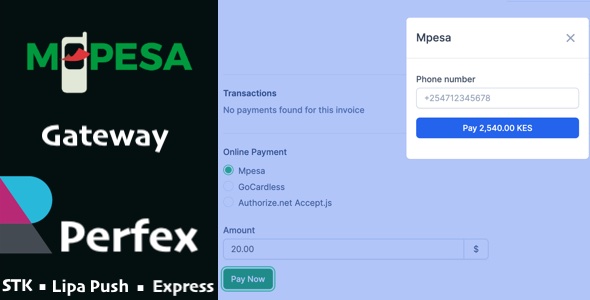 [Download] Mpesa Gateway – Perfex CRM module 