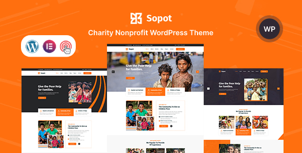 [Download] Sopot – Charity NonProfit Fundraising WordPress Theme 