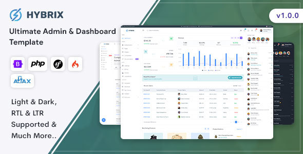 Nulled Hybrix – Ultimate Admin & Dashboard Template free download