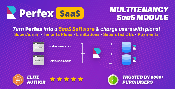 [Download] SaaS module for Perfex CRM – Multitenancy support 