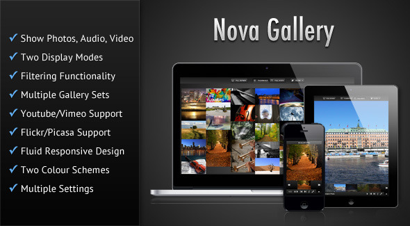 Download Nova Gallery – Responsive HTML5 Multimedia Gallery Nulled 