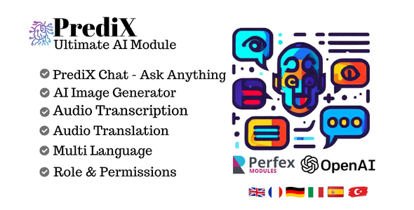 [Download] PrediX – Ultimate AI Module For Perfex CRM 